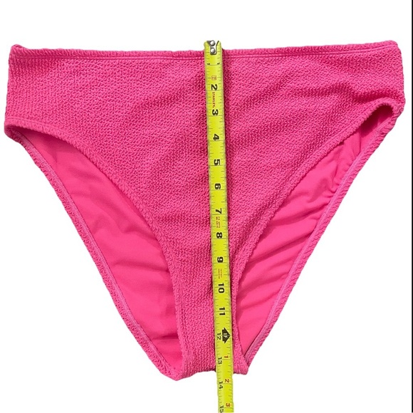 NWT Bar III Pink Candy Kiss Swimwear Set Size Large Summer Beach Ready - Picture 5 of 6